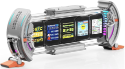 Divoom Times Gate 置き時計 おしゃれ デジタル ピクセルアート/アプリ制御 cyber_watch