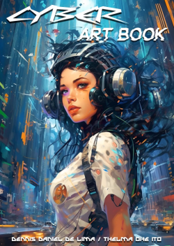 Cyber – Art Book: Art Book about a dystopian future between humans and robots in a Cyberpunk scenario cyber art book_book