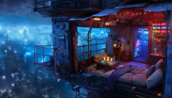 EverScape above Cyberpunk City