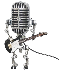 XVVXレトロマイクロボットタッチ調光ランプ retro robot1