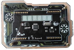 サイバーパンク RGB 時計